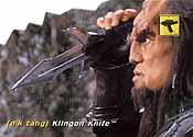 Die-Cut D1 Klingon Knife