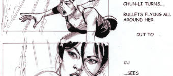 Street Fighter: Legend of Chun-Li Storyboard